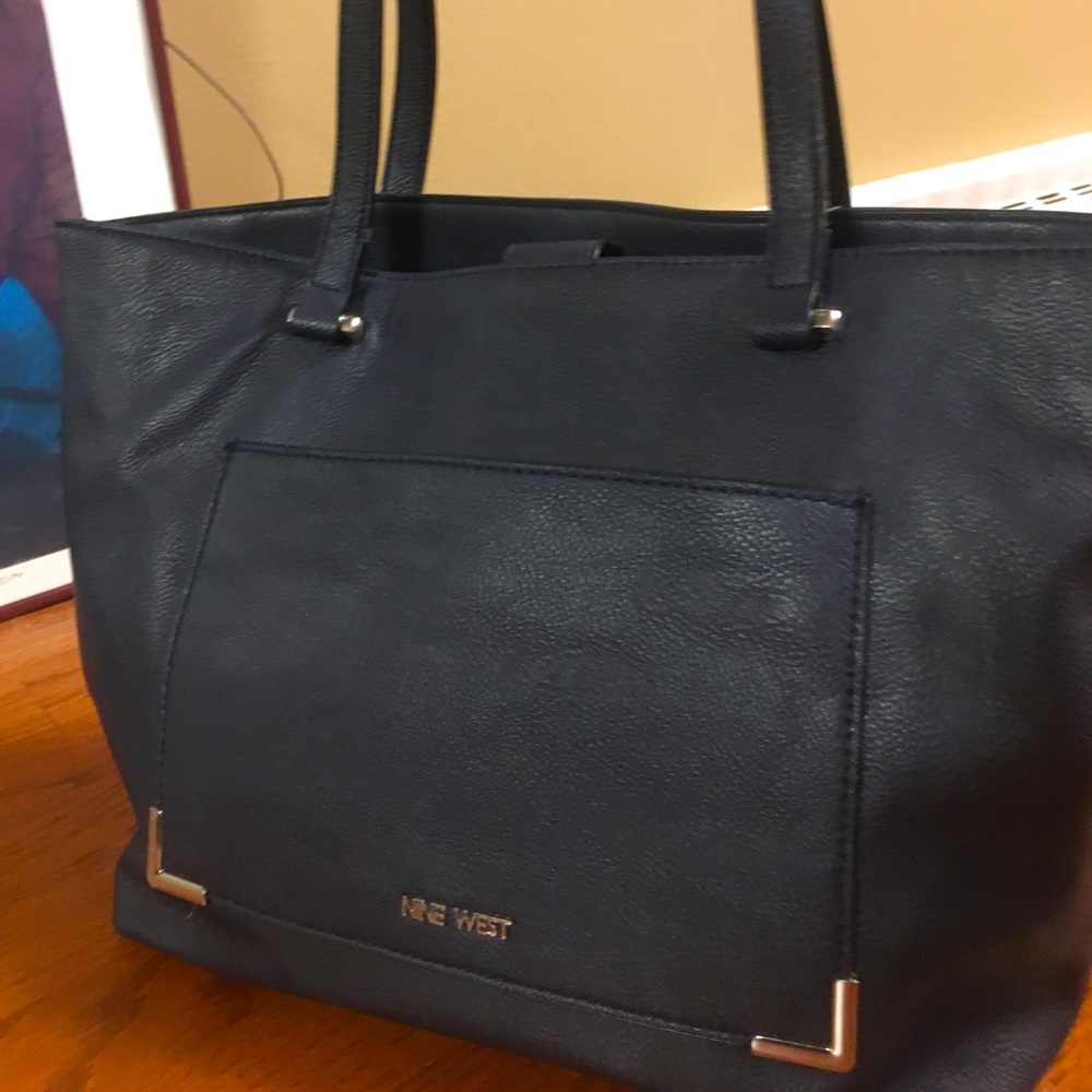 Nine West navy blue handbag
